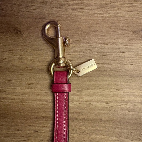 🩷🍒Coach sunglasses case in pink cherry print🍒🩷 - Picture 2 of 3